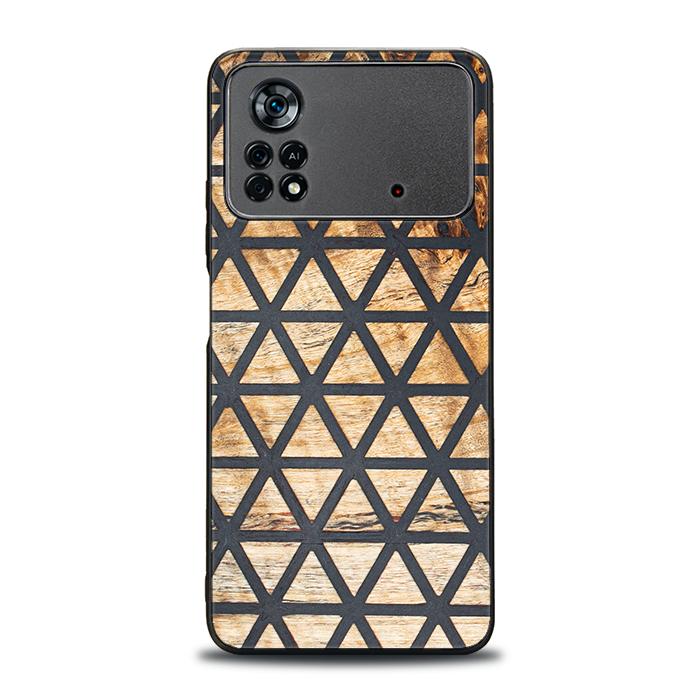 Xiaomi POCO X4 Pro 5G Handyhülle aus Harz und Holz - Synergy#F29