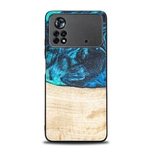 Xiaomi POCO X4 Pro 5G Handyhülle aus Harz und Holz - Synergy#F3