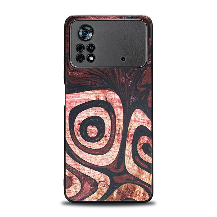 Xiaomi POCO X4 Pro 5G Handyhülle aus Harz und Holz - Synergy#F32