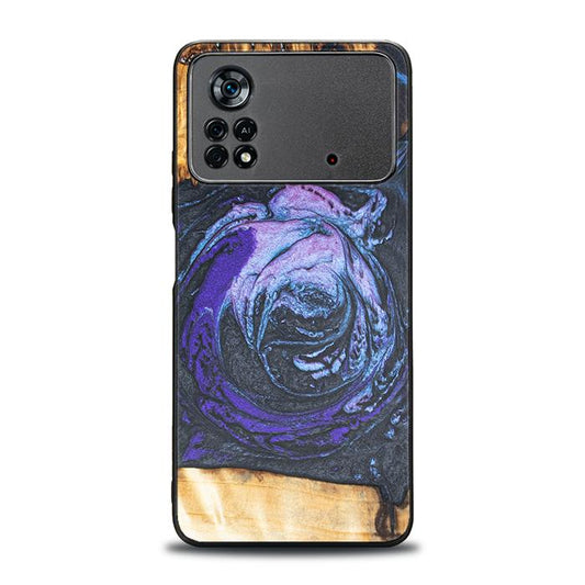 Xiaomi POCO X4 Pro 5G Handyhülle aus Harz und Holz - Synergy#F34