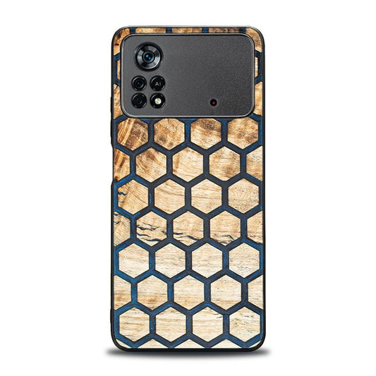 Xiaomi POCO X4 Pro 5G Handyhülle aus Harz und Holz - Synergy#F36