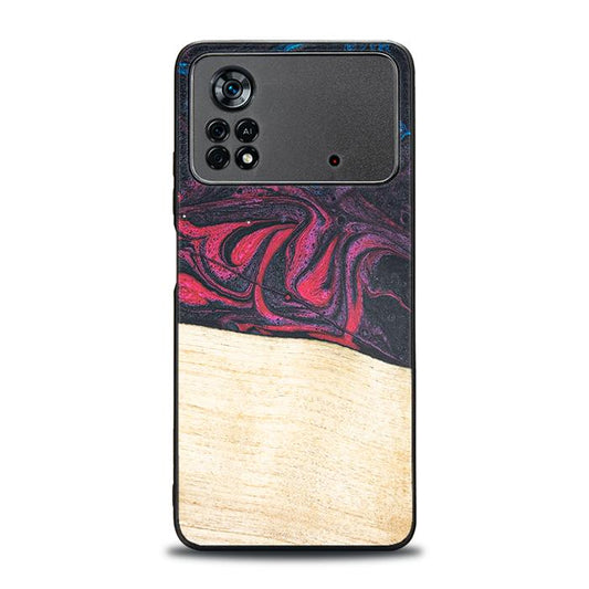 Xiaomi POCO X4 Pro 5G Handyhülle aus Harz und Holz - Synergy#F5