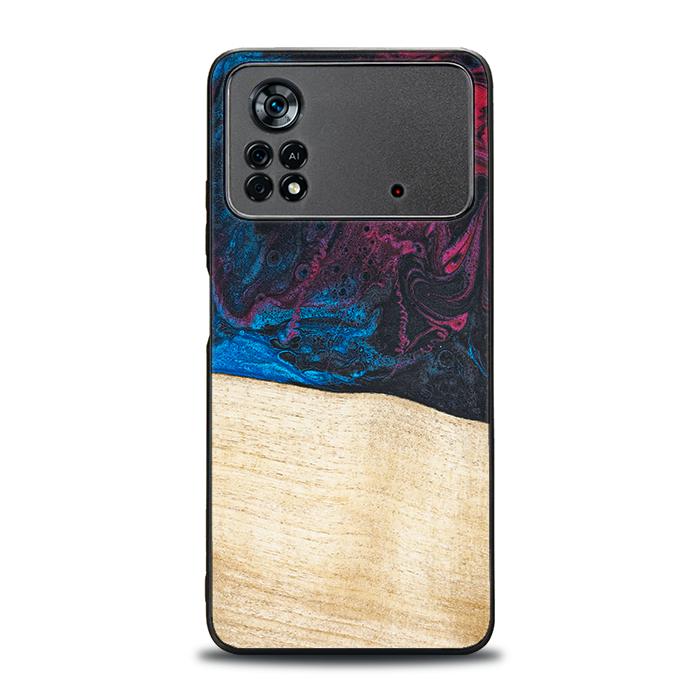 Xiaomi POCO X4 Pro 5G Handyhülle aus Harz und Holz - Synergy#F9