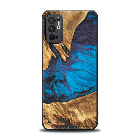 Xiaomi REDMI NOTE 10 5G Handyhülle aus Harz und Holz - Synergy#E21