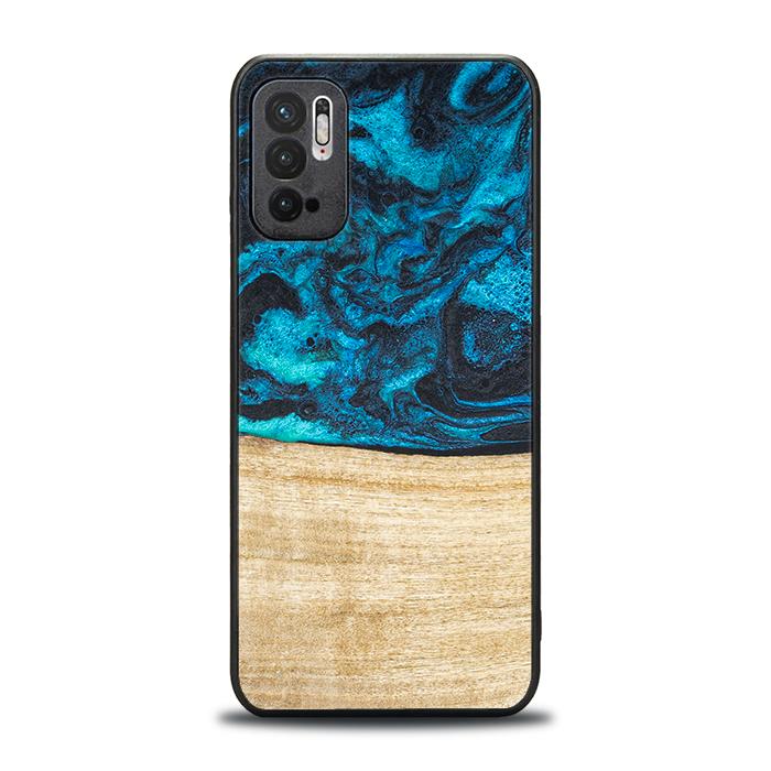 Xiaomi REDMI NOTE 10 5G Handyhülle aus Harz und Holz - Synergy#F11