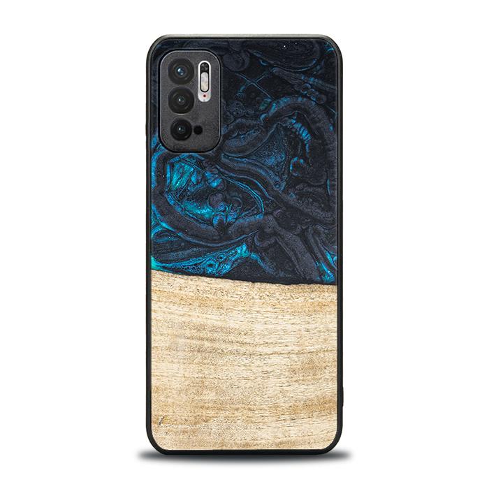 Xiaomi REDMI NOTE 10 5G Handyhülle aus Harz und Holz - Synergy#F13