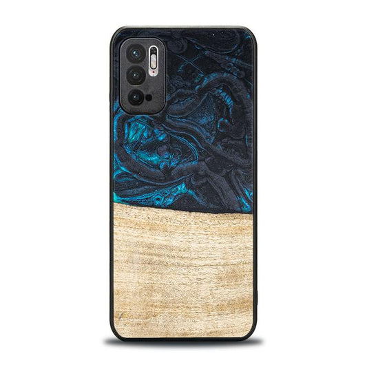 Xiaomi REDMI NOTE 10 5G Handyhülle aus Harz und Holz - Synergy#F13