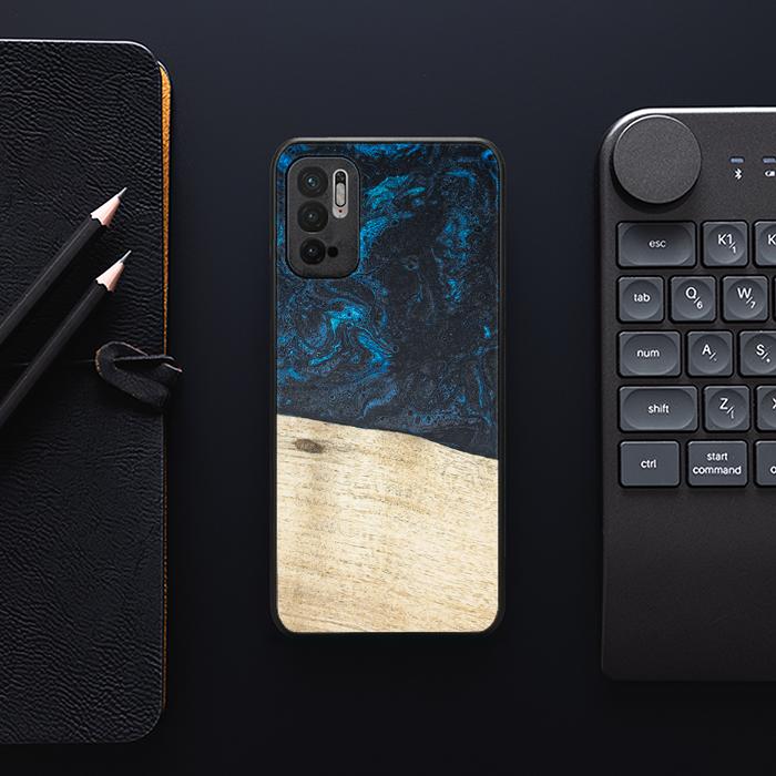Xiaomi REDMI NOTE 10 5G Handyhülle aus Harz und Holz - Synergy#F17