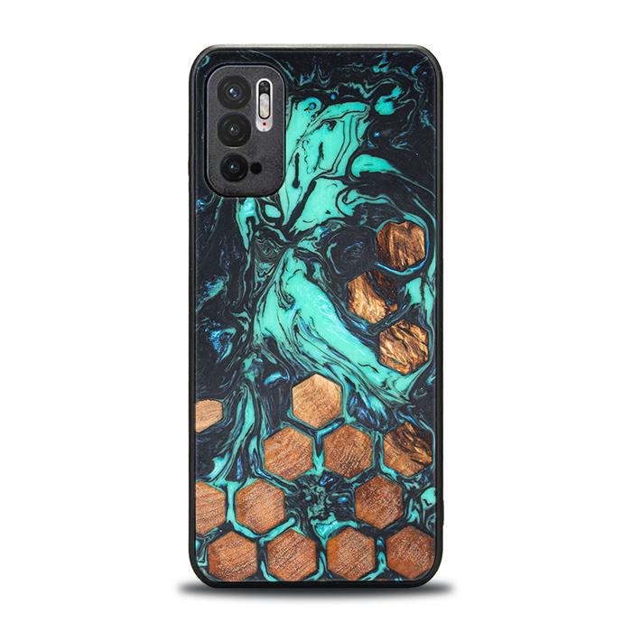 Xiaomi REDMI NOTE 10 5G Handyhülle aus Harz und Holz - Synergy#F23