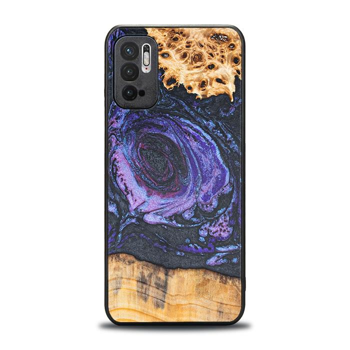 Xiaomi REDMI NOTE 10 5G Handyhülle aus Harz und Holz - Synergy#F24