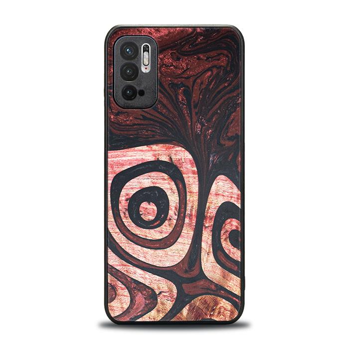 Xiaomi REDMI NOTE 10 5G Handyhülle aus Harz und Holz - Synergy#F32