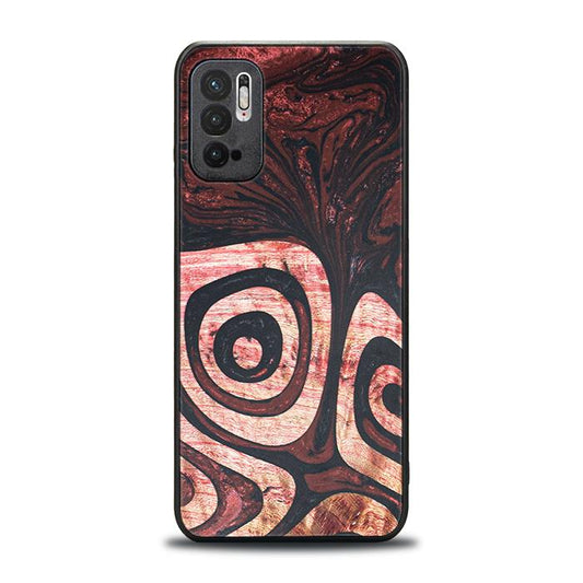 Xiaomi REDMI NOTE 10 5G Handyhülle aus Harz und Holz - Synergy#F32