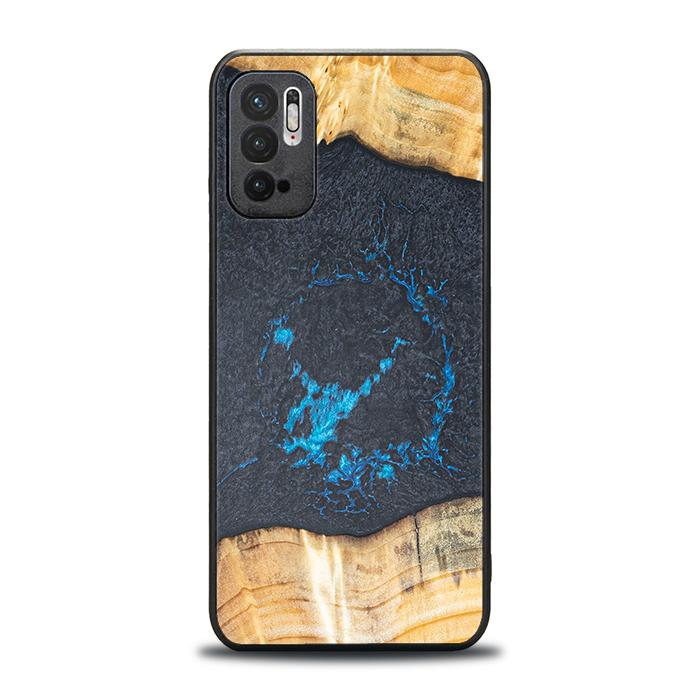 Xiaomi REDMI NOTE 10 5G Handyhülle aus Harz und Holz - Synergy#F35