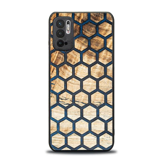 Xiaomi REDMI NOTE 10 5G Handyhülle aus Harz und Holz - Synergy#F36