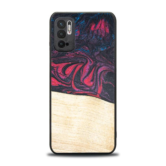 Xiaomi REDMI NOTE 10 5G Handyhülle aus Harz und Holz - Synergy#F5