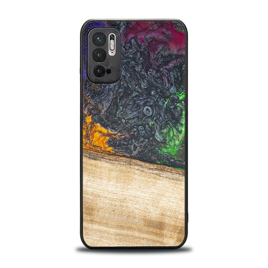 Xiaomi REDMI NOTE 10 5G Handyhülle aus Harz und Holz - Synergy#F8