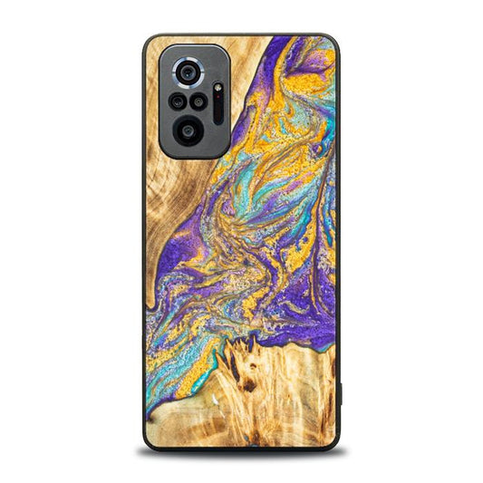 Xiaomi REDMI NOTE 10 Pro Handyhülle aus Harz und Holz - SYNERGY#E2