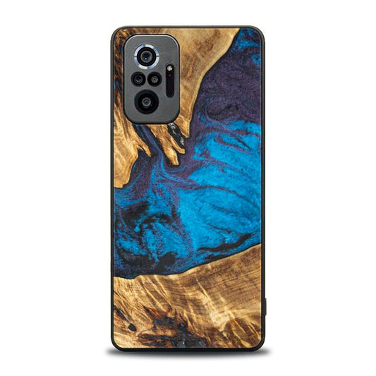 Xiaomi REDMI NOTE 10 Pro Resin & Wood Phone Case - Synergy#E21