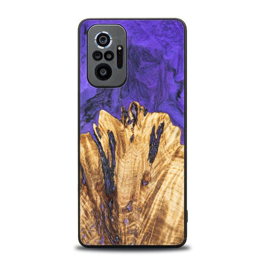 Xiaomi REDMI NOTE 10 Pro Handyhülle aus Harz und Holz - Synergy#E22