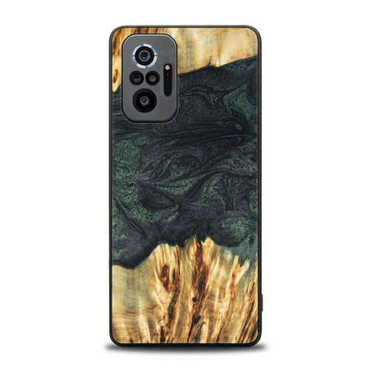 Xiaomi REDMI NOTE 10 Pro Handyhülle aus Harz und Holz - Synergy#E25