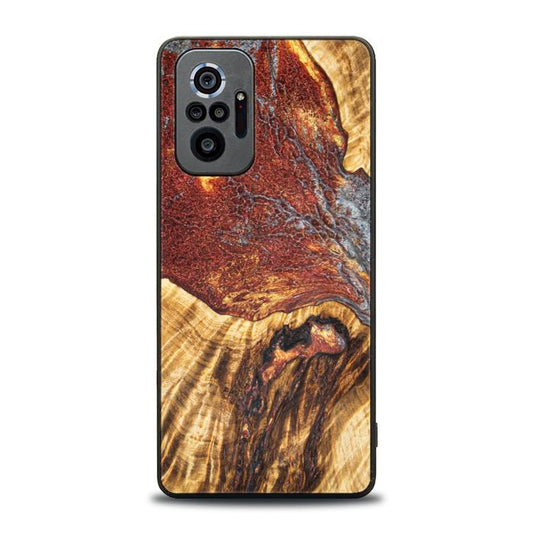 Xiaomi REDMI NOTE 10 Pro Handyhülle aus Harz und Holz - Synergy#E9