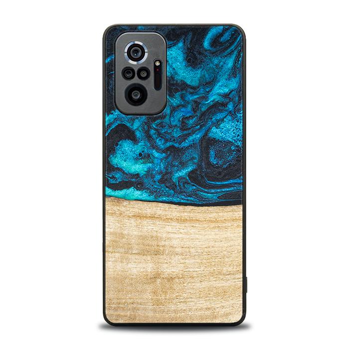 Xiaomi REDMI NOTE 10 Pro Etui na telefon z żywicy i drewna - Synergy# F11