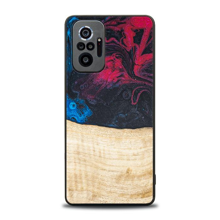 Xiaomi REDMI NOTE 10 Pro Handyhülle aus Harz und Holz - Synergy#F14