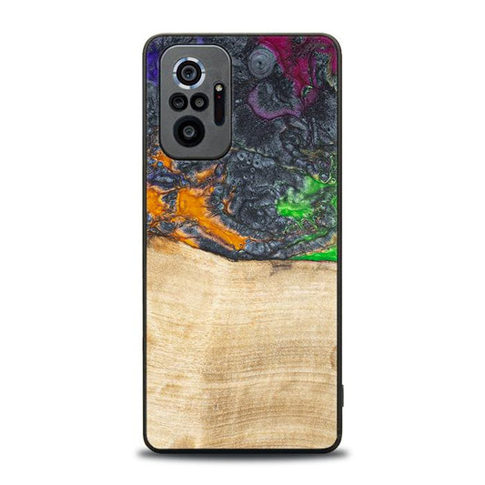 Xiaomi REDMI NOTE 10 Pro Handyhülle aus Harz und Holz - Synergy#F16