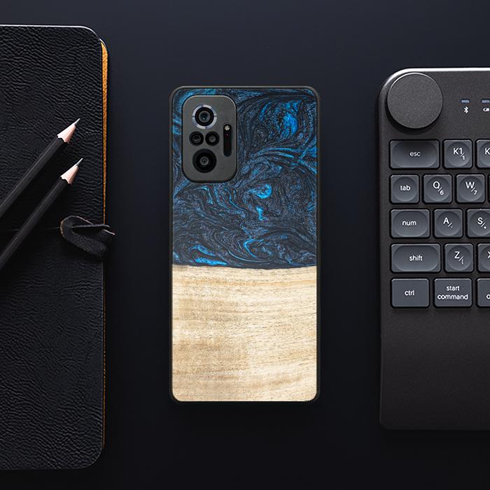 Xiaomi REDMI NOTE 10 Pro Handyhülle aus Harz und Holz - Synergy#F19