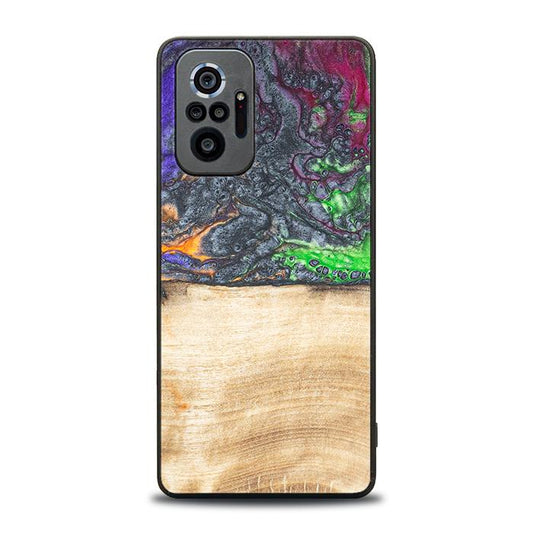 Xiaomi REDMI NOTE 10 Pro Handyhülle aus Harz und Holz - Synergy#F2