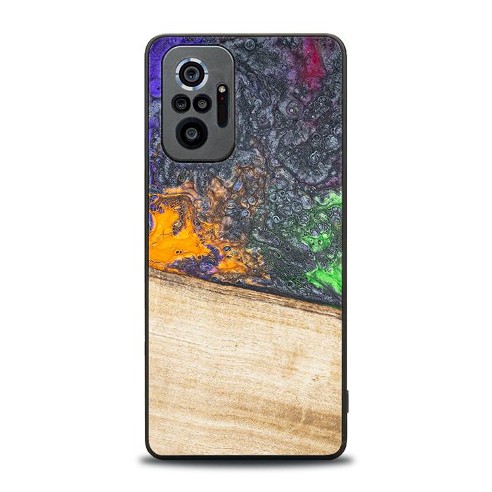 Xiaomi REDMI NOTE 10 Pro Handyhülle aus Harz und Holz - Synergy#F20