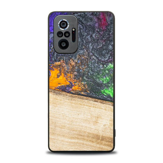 Xiaomi REDMI NOTE 10 Pro Handyhülle aus Harz und Holz - Synergy#F20