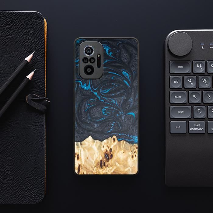 Xiaomi REDMI NOTE 10 Pro Handyhülle aus Harz und Holz - Synergy#F21
