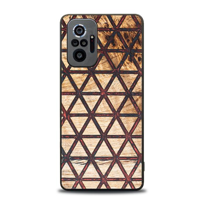 Xiaomi REDMI NOTE 10 Pro Handyhülle aus Harz und Holz - Synergy#F22
