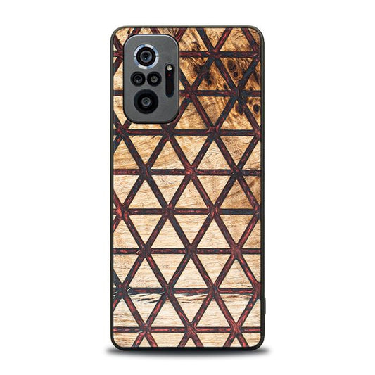 Xiaomi REDMI NOTE 10 Pro Handyhülle aus Harz und Holz - Synergy#F22