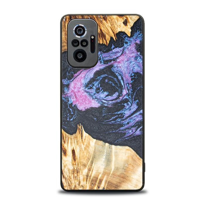 Xiaomi REDMI NOTE 10 Pro Handyhülle aus Harz und Holz - Synergy#F25