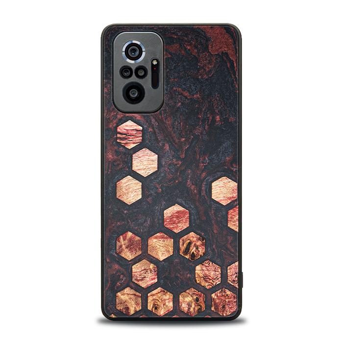 Xiaomi REDMI NOTE 10 Pro Handyhülle aus Harz und Holz - Synergy#F27