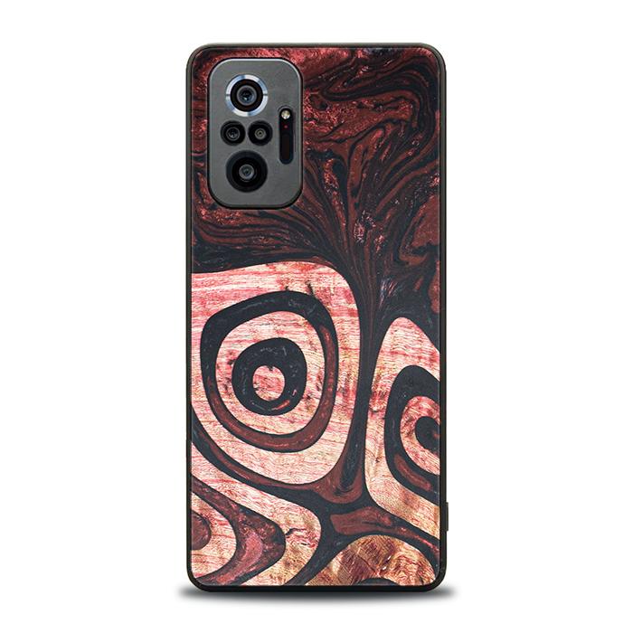 Xiaomi REDMI NOTE 10 Pro Handyhülle aus Harz und Holz - Synergy#F32