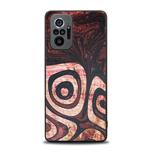 Xiaomi REDMI NOTE 10 Pro Handyhülle aus Harz und Holz - Synergy#F32