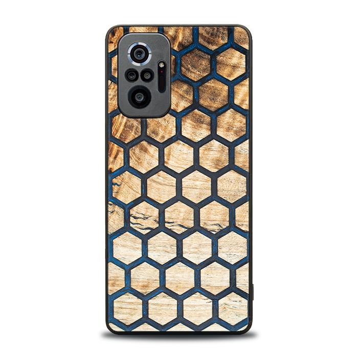 Xiaomi REDMI NOTE 10 Pro Handyhülle aus Harz und Holz - Synergy#F36
