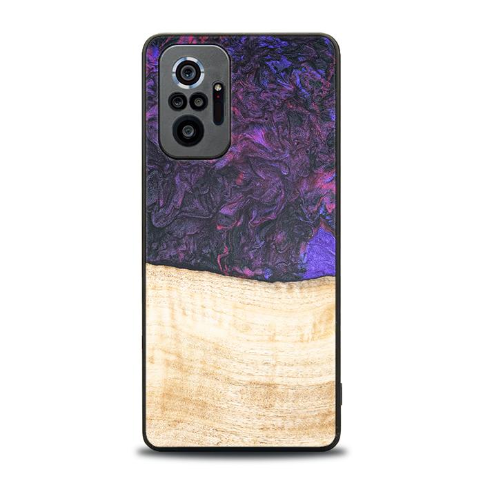 Xiaomi REDMI NOTE 10 Pro Handyhülle aus Harz und Holz - Synergy#F4