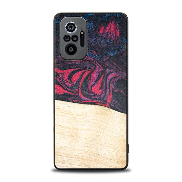 Xiaomi REDMI NOTE 10 Pro Handyhülle aus Harz und Holz - Synergy#F5