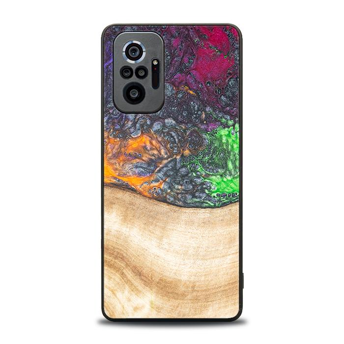 Xiaomi REDMI NOTE 10 Pro Handyhülle aus Harz und Holz - Synergy#F6