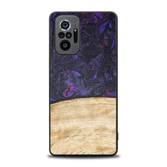 Xiaomi REDMI NOTE 10 Pro Handyhülle aus Harz und Holz - Synergy#F7