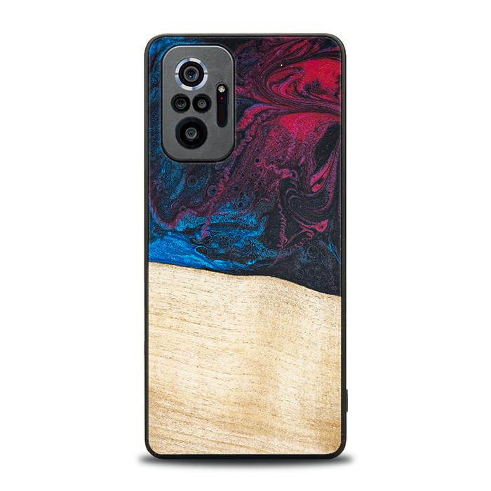 Xiaomi REDMI NOTE 10 Pro Handyhülle aus Harz und Holz - Synergy#F9