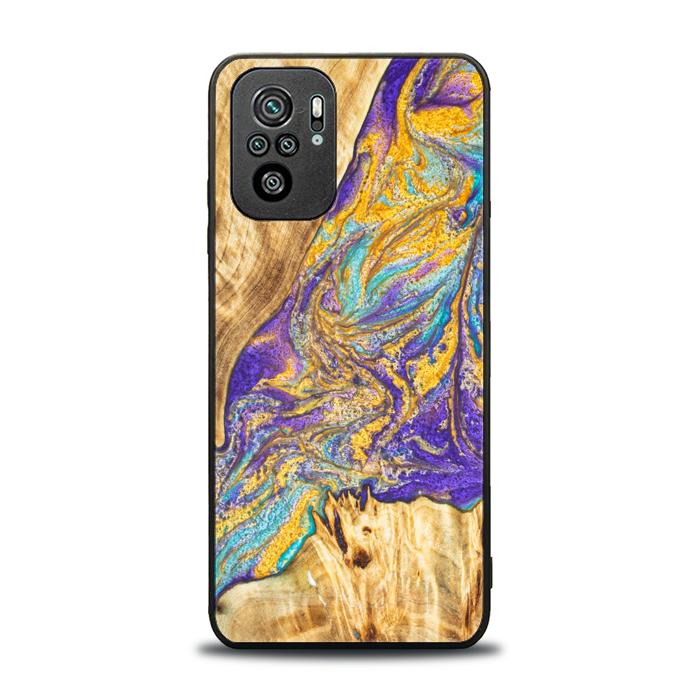 Xiaomi REDMI NOTE 10 Resin & Wood Phone Case - SYNERGY#E2