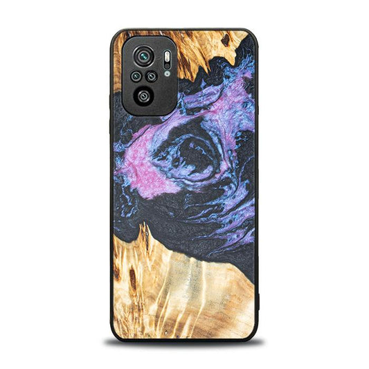 Xiaomi REDMI NOTE 10 Handyhülle aus Harz und Holz - Synergy#F25