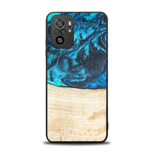 Xiaomi REDMI NOTE 10 Handyhülle aus Harz und Holz - Synergy#F3