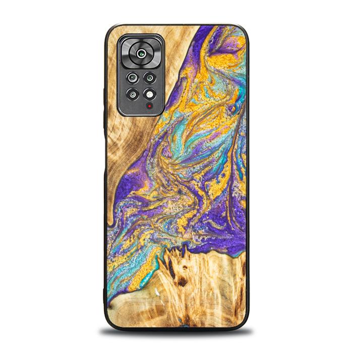 Xiaomi REDMI NOTE 11 Pro / 11 Pro 5G Resin & Wood Phone Case - SYNERGY#E2