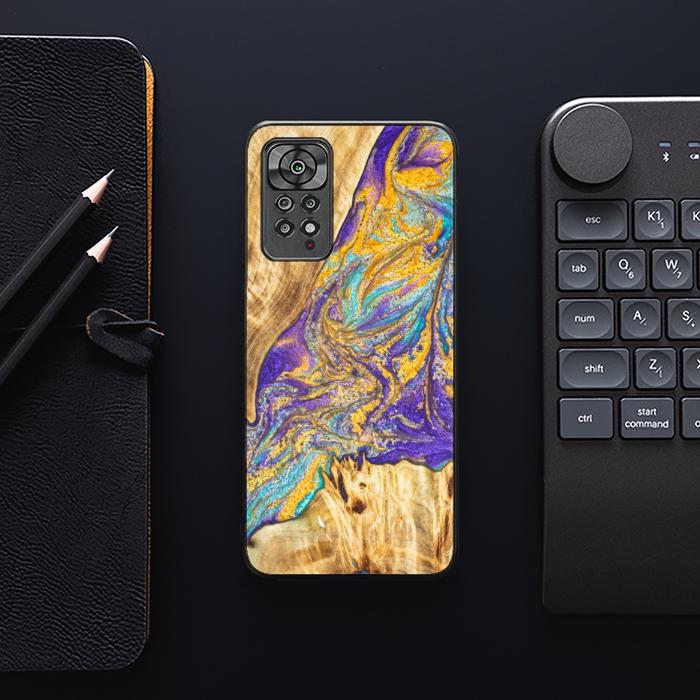 Xiaomi REDMI NOTE 11 Pro / 11 Pro 5G Resin & Wood Phone Case - SYNERGY#E2